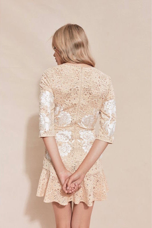 Mallorca Embroidery Dress - Lex & Lynne