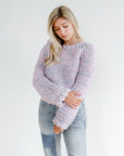 Blush Scallop Sweater