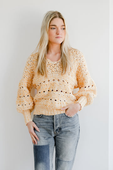Marigold Cotton Sweater
