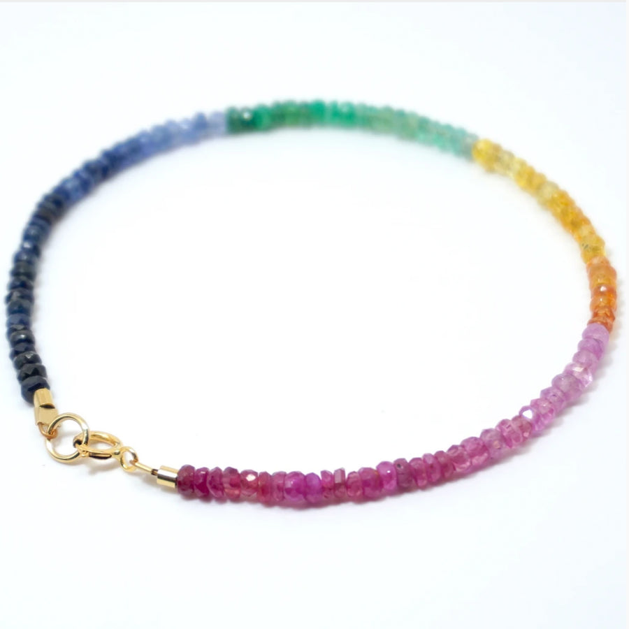 Rainbow Stacking Bracelets